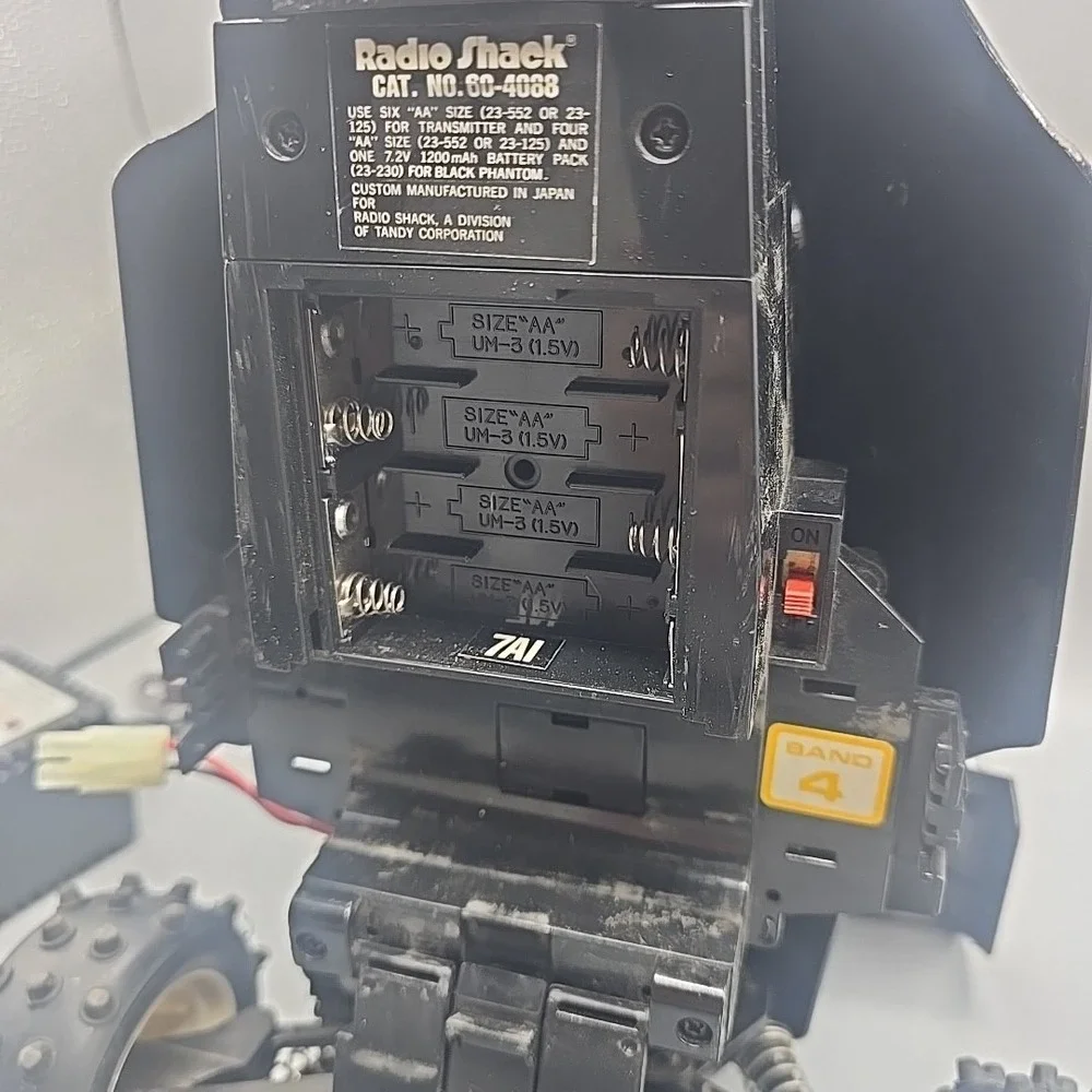 Radio Shack Black Phantom Twin Motor Vintage RC Car Nikko Japan Battery Charger‎
